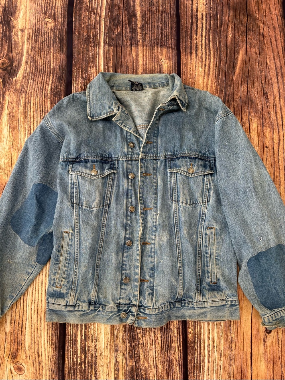 Oversized denim jacket